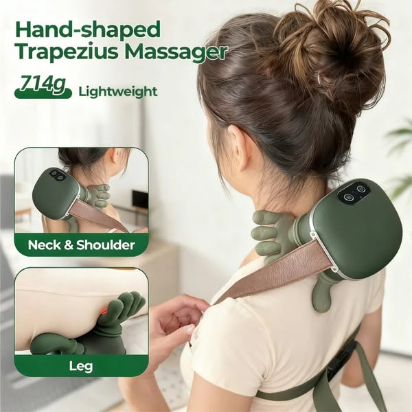 PurePulse™ Neck & Shoulder Massager with Heat Therapy