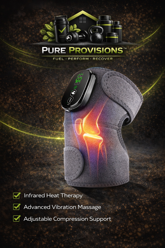 Electric Heating Knee Massager with Vibration and Heat Therapy