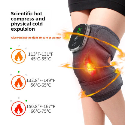 Electric Heating Knee Massager with Vibration and Heat Therapy