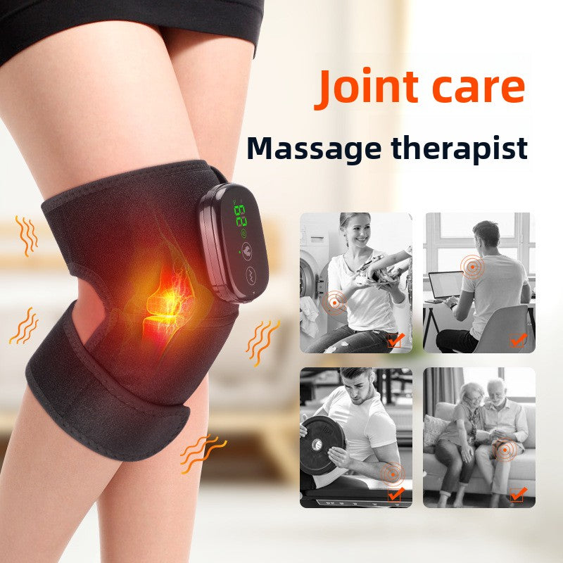 Electric Heating Knee Massager with Vibration and Heat Therapy