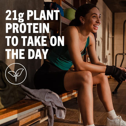 Organic Unflavored Plant Based Protein Powder, Natural Unsweetened - 21G of Protein, Vegan, Non Dairy, Gluten Free, No Sugar Added, Soy Free, Non-Gmo, 1.59 Lb (Packaging May Vary)