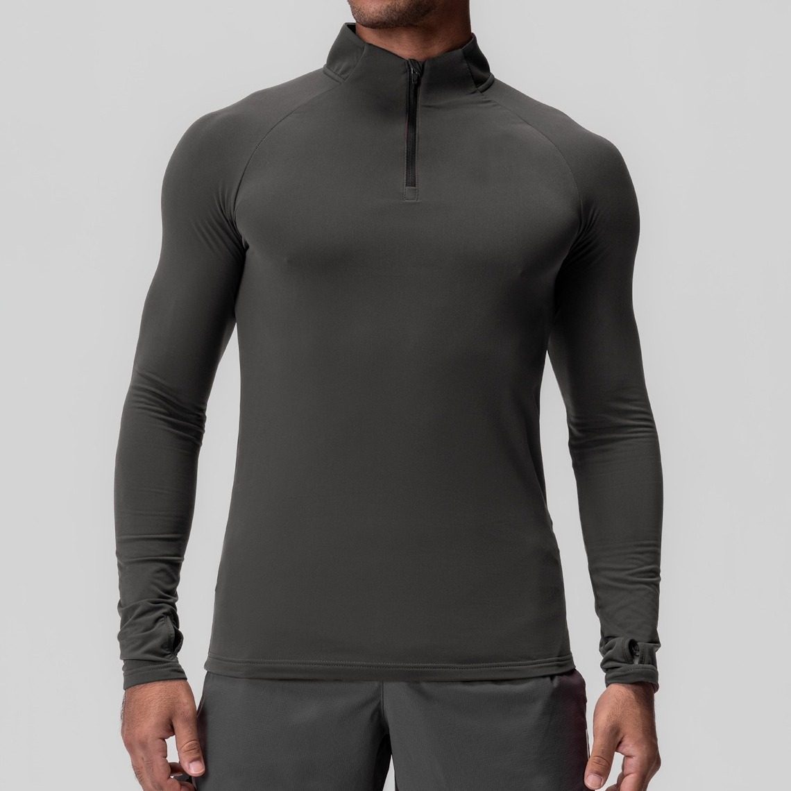 Mens Quick-Dry Compression Workout Shirt